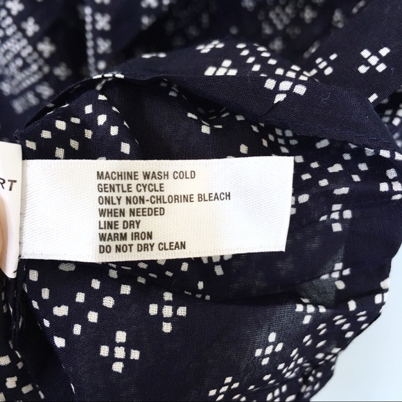 NWT GAP Ruffled Cami in Navy - Size L Tall - Picture 7 of 8